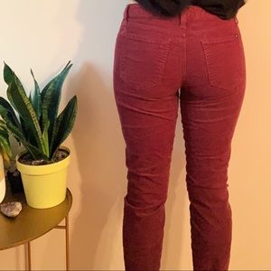 Tommy Hilfiger Pants - Tommy Hilfiger corduroyed maroon pants Tommy Hilfiger Pants - Tommy Hilfiger corduroyed maroon pants
